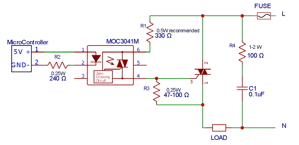 SSR Circuit Digram